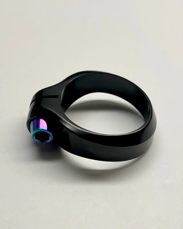 Ibis Seat Collar Bolt - Titanium Rainbow Oil Slick