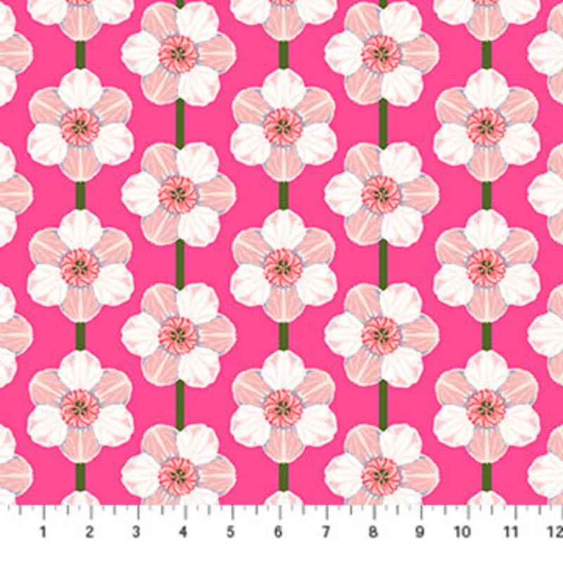 ICONIC: Daffodil-Bubblegum (1/4 Yard)