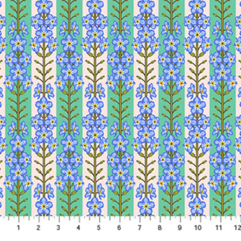 ICONIC: Forget Me Not-Fresh (1/4 Yard)