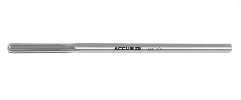 Inch ANSI HSS M2 Single Straight Flute Chucking Reamers