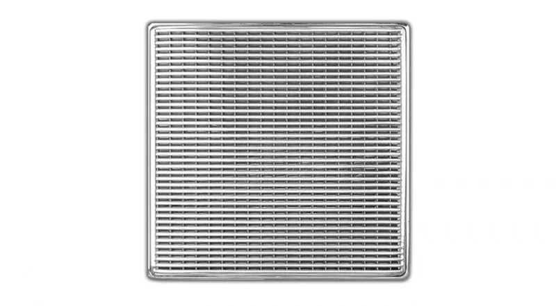 Infinity Drain - 5" x 5" Square Center Drain - WD 5 Wedge Wire Series Drain (Complete Kit)