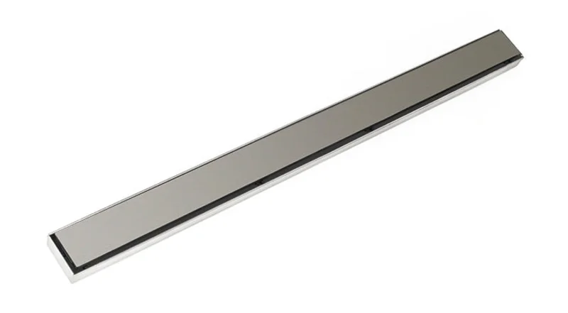 Infinity Drain - Fixed Flange Stainless Channel - FFSD 65 Solid Linear Drain