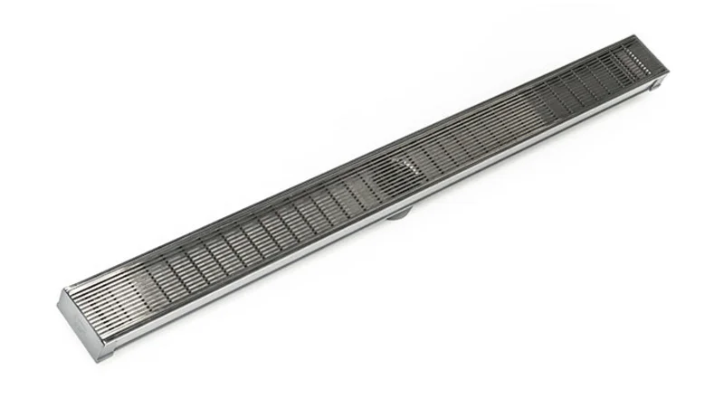 Infinity Drain - Site Sizable PVC Channel - S-LAG 65 Wedge Wire Linear Drain