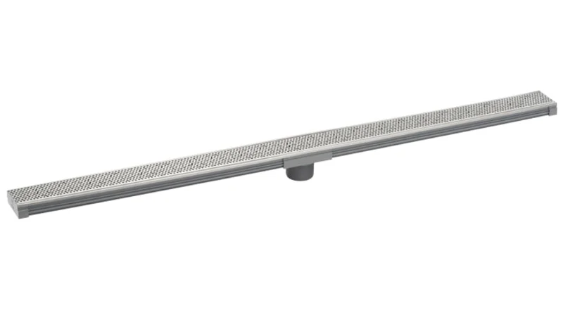 Infinity Drain - Site Sizable PVC Channel - S-LGR 65 Adhesion Linear Drain