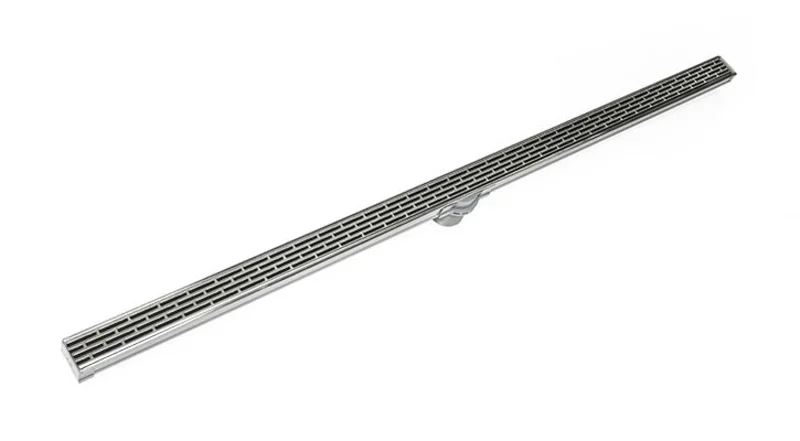 Infinity Drain - Site Sizable PVC Channel - S-LT 38 Offset Slotted Linear Drain