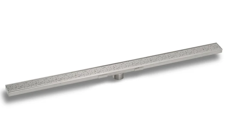 Infinity Drain - Site Sizable Stainless Channel - S-GRAS 65 Adhesion Linear Drain