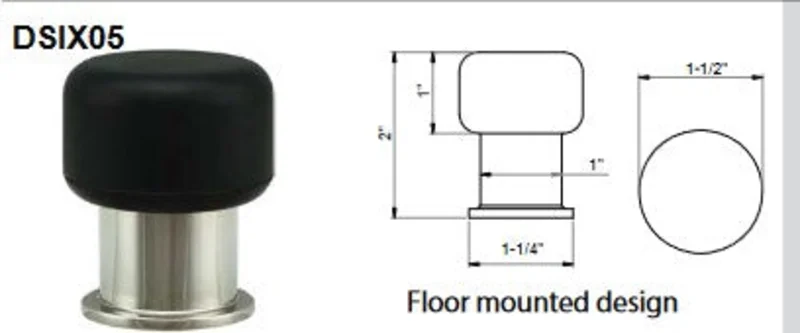 Inox DSIX05 Door Stop