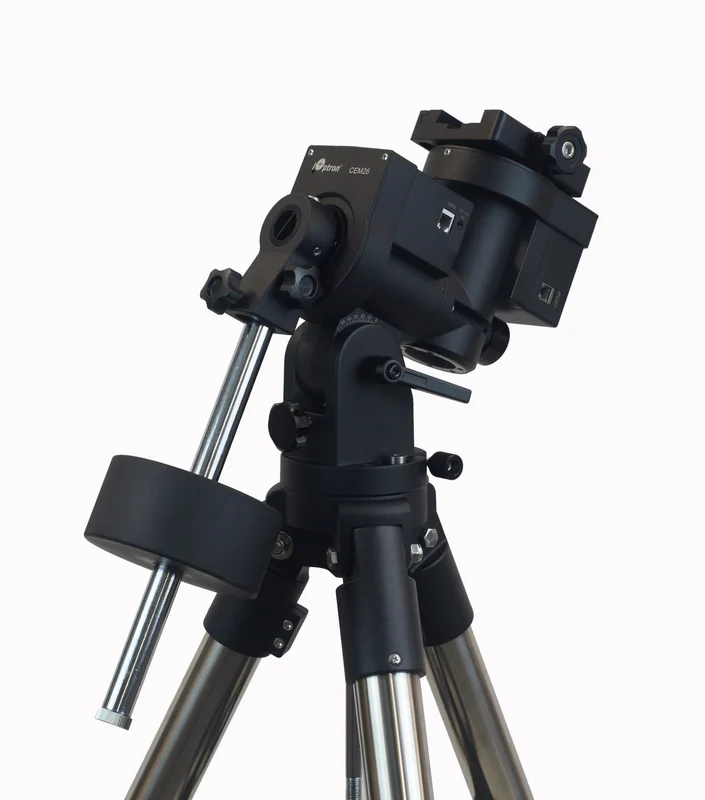 iOptron CEM26 "Center Balanced" Go-To German Equatorial Mount With Hard Case Ipolar And 1.75" Literoc Tripod