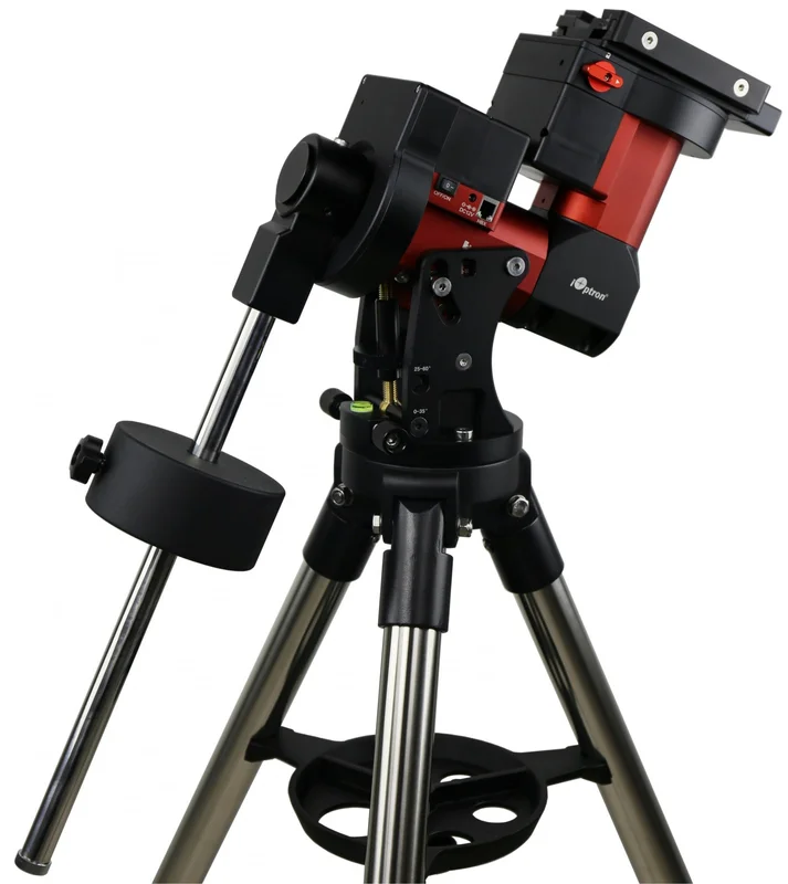 iOptron CEM40 Center Balanced GoTo Equatorial Mount With iPolar 1.75" Literoc Tripod And Case