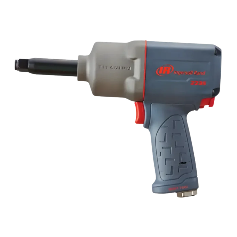 IR 2235QTiMAX-2 1/2" Quiet Titanium Air Impact Wrench, 2" Extended Anvil w/ 1,350 ft-lb