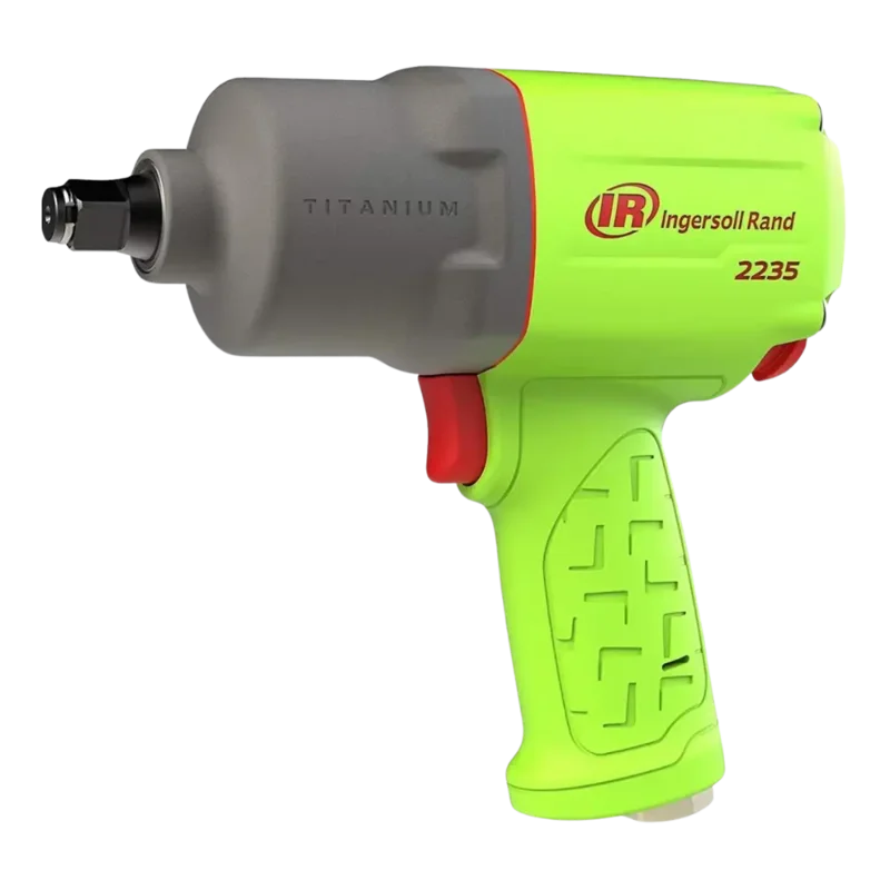 IR 2235QTiMAX-G 1/2" Air Impact Wrench, Hi-Vis Green w/ 1,350 ft-lb