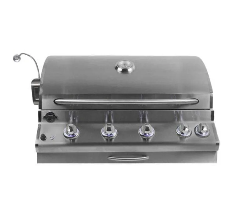 Jackson Grills - 4 Burner Gas BBQ in Stainless - JSS700BI-NG Stainless