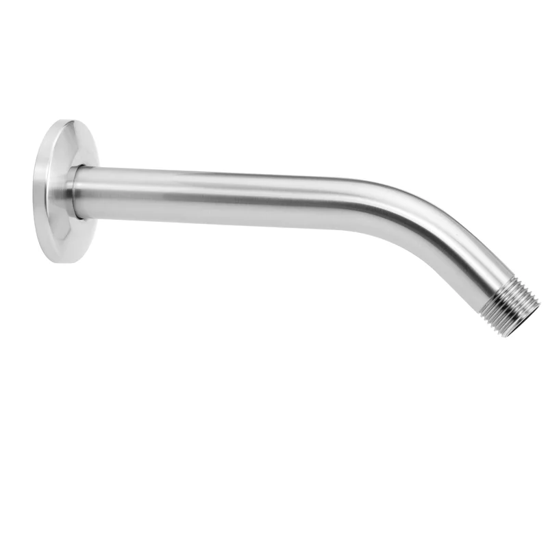 Jaclo 8032 8" 45 Brass Showerarm with Escutcheon
