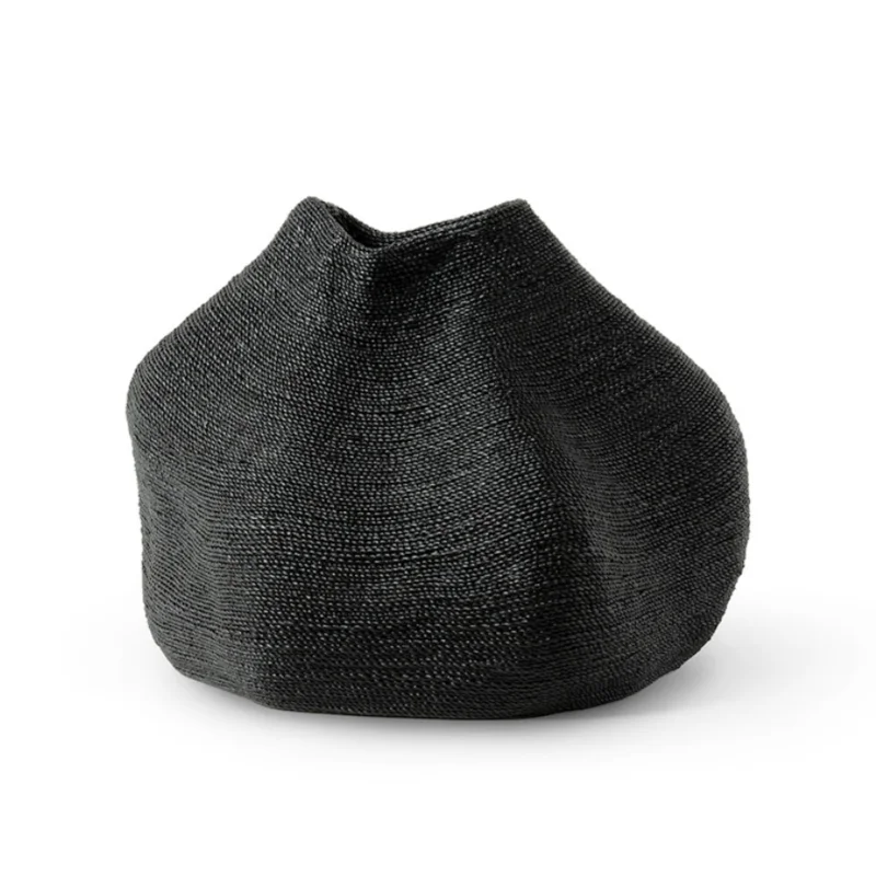 Jaden Urn Medium, Black 14"H
