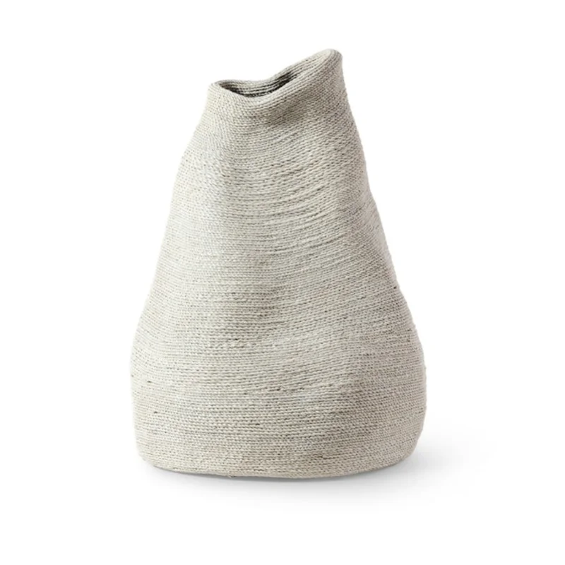 Jaden Urn Tall, White, 21.25"H