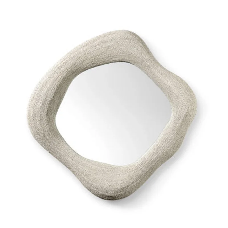 Jaden White Mirror, Large 46"w