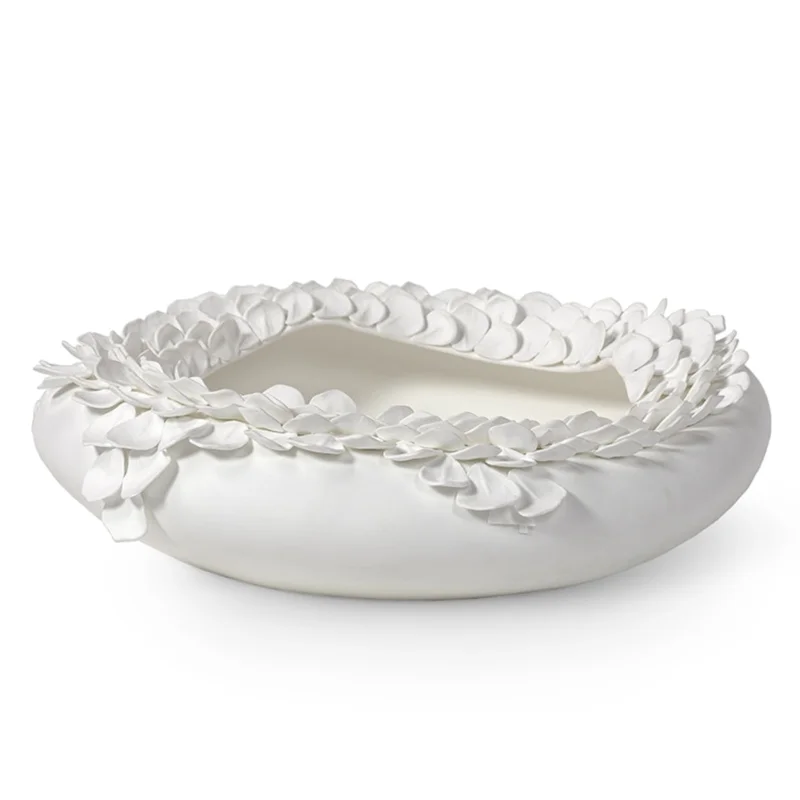 Jasmine Porcelain Bowl, 18.5" W