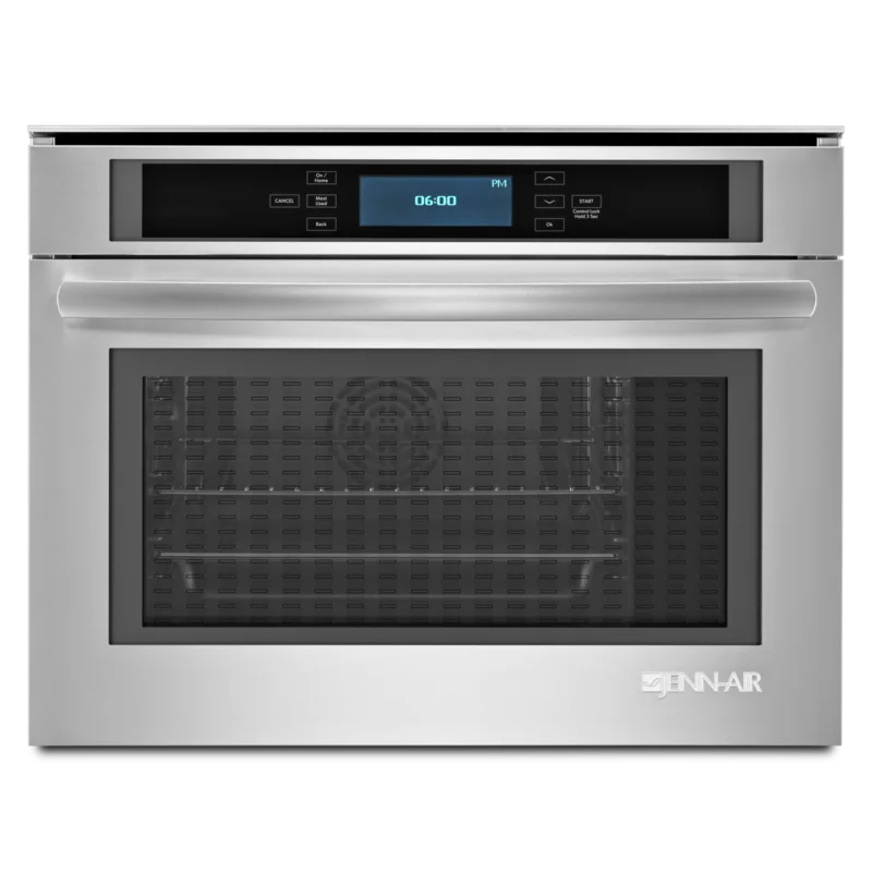 JennAir - 1.3 cu. ft Steam Wall Oven in Stainless - JBS7524BS Stainless