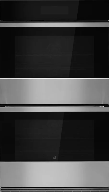 JennAir - 10 cu. ft Double Wall Oven in Black Stainless - JOEDC730RM Black Stainless