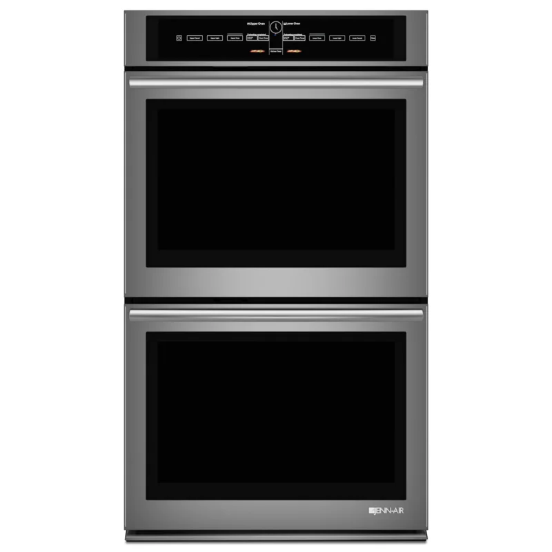 JennAir - 10 cu. ft Double Wall Oven in Stainless - JJW3830DS Stainless