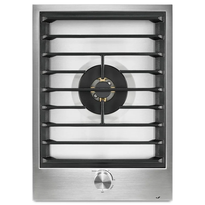Jennair - 15 inch wide Gas Cooktop in Stainless - JGC3115GS Stainless