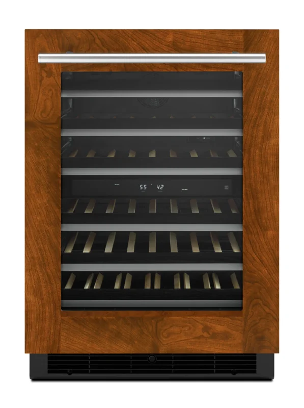 JennAir - 23.88 Inch 46 Wine Bottles Wine Fridge Refrigerator in Panel Ready - JUW24FRECX Panel Ready