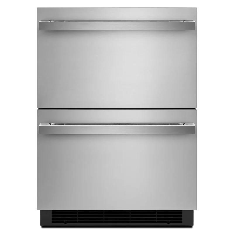 Jennair - 23.9 Inch  cu. ft Built In / Integrated Drawer Refrigerator in Stainless - JUDFP242HM Stainless