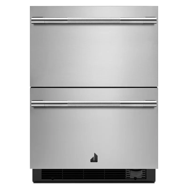 Jennair - 23.9 Inch  cu. ft Built In / Integrated Refrigerator Freezer Drawer in Stainless - JUCFP242HL Stainless