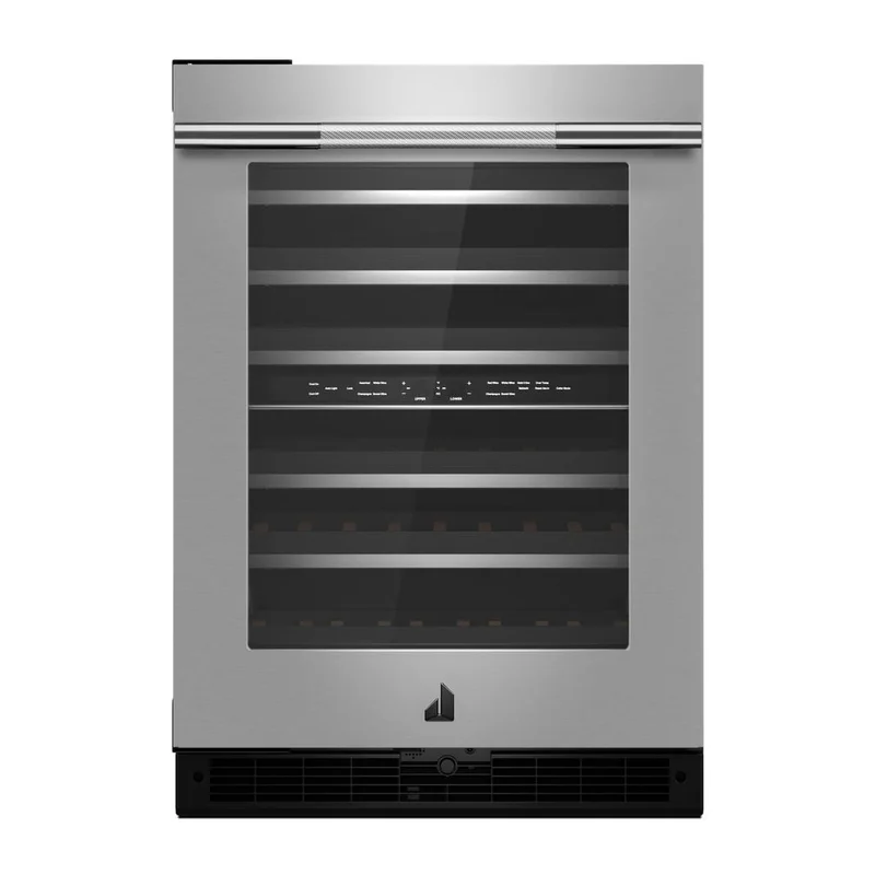 Jennair - 23.9 Inch  cu. ft Built In / Integrated Wine Fridge Refrigerator in Stainless - JUWFL242HL Stainless