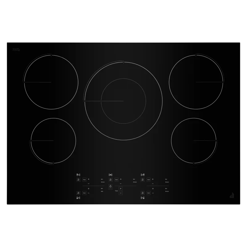 JennAir - 25.6 Inch Induction Cooktop in Black - JIC4530KB Black