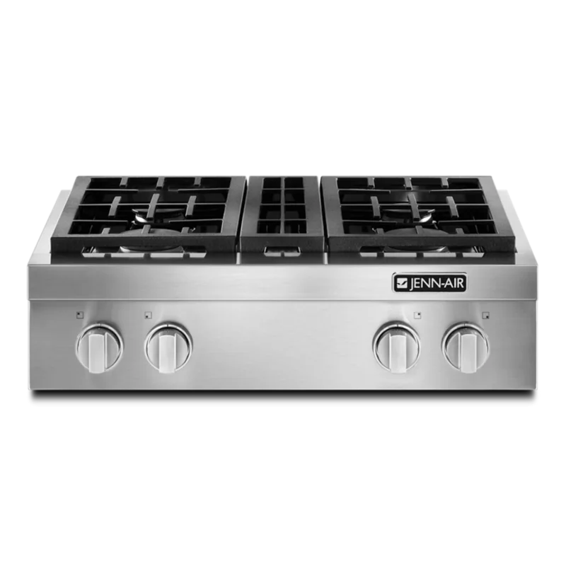 JennAir - 29.625 inch wide Gas Rangetop in Stainless - JGCP430WP Stainless
