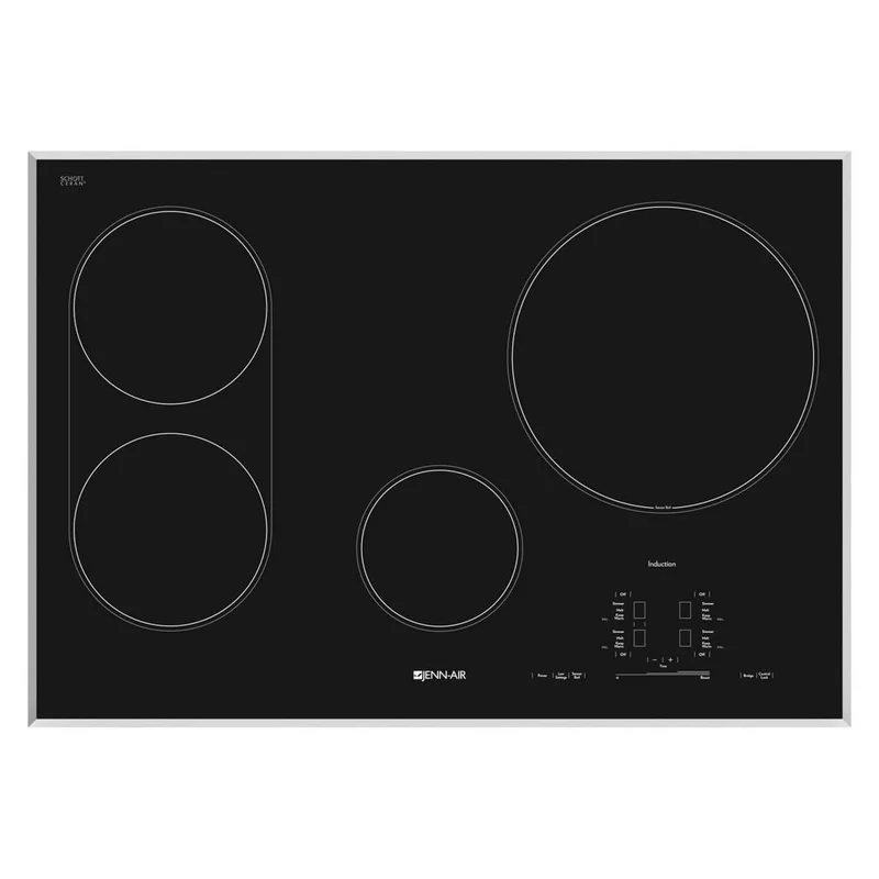 Jennair - 30.8 inch wide Induction Cooktop in Stainless - JIC4430XS Stainless