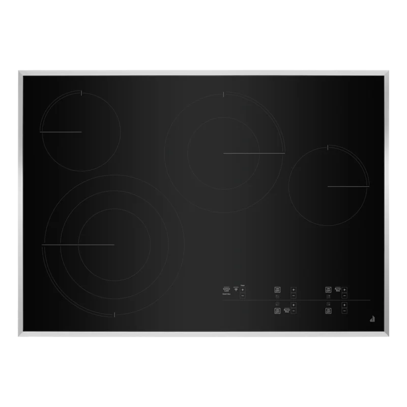 JennAir - 30.8125 inch wide Electric Cooktop in Stainless - JEC4430KS Stainless