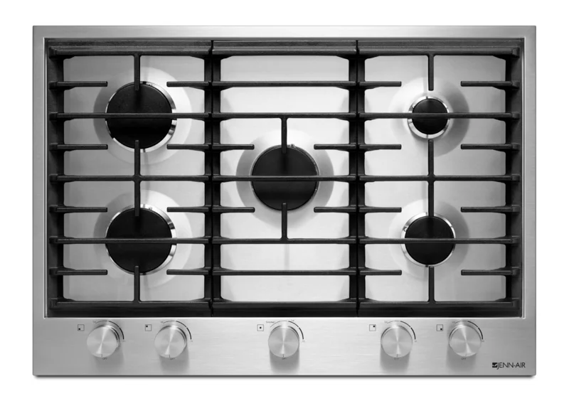 JennAir - 30 Inch Gas Cooktop in Stainless - JGC1530BS Stainless