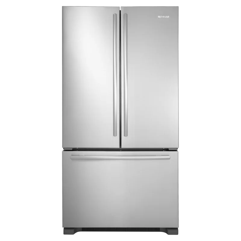 JennAir - 35.625 Inch 21.94 cu. ft French Door Refrigerator in Stainless - JFC2290REM Stainless