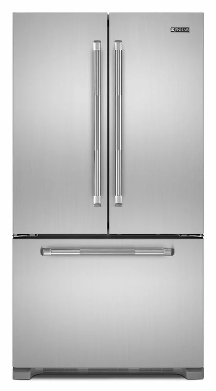 JennAir - 35.625 Inch 21.94 cu. ft French Door Refrigerator in Stainless - JFC2290REP Stainless