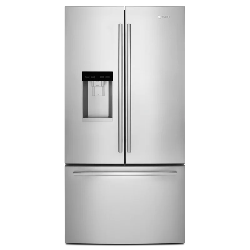 JennAir - 35.75 Inch 23.8 cu. ft French Door Refrigerator in Stainless - JFFCC72EFS Stainless