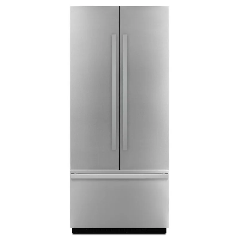Jennair - 35.8 Inch 20.8 cu. ft Built In / Integrated French Door Refrigerator in Panel Ready - JF36NXFXDE Panel Ready