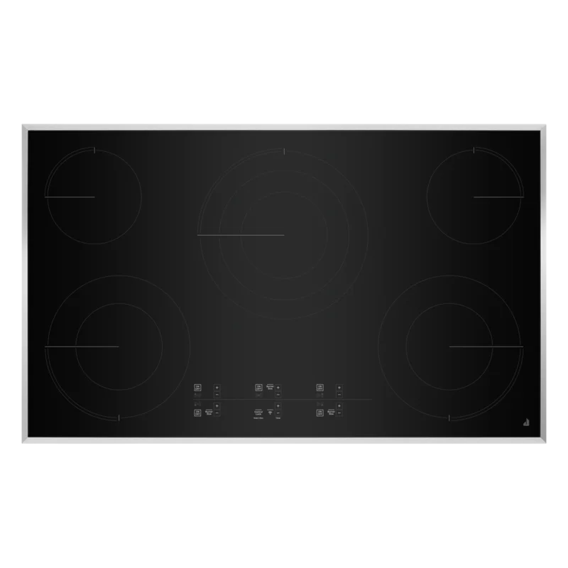 JennAir - 36.3125 inch wide Electric Cooktop in Stainless - JEC4536KS Stainless