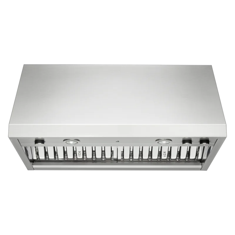 JennAir - 36 Inch 600 CFM Wall Mount and Chimney Range Vent in Stainless - JXW9036HP Stainless