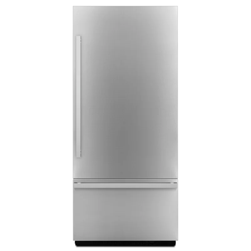 JennAir - 36 Inch Noir Built-in Bottom Freezer Panel Kit Accessory in Stainless - JBBFR36NHM Stainless