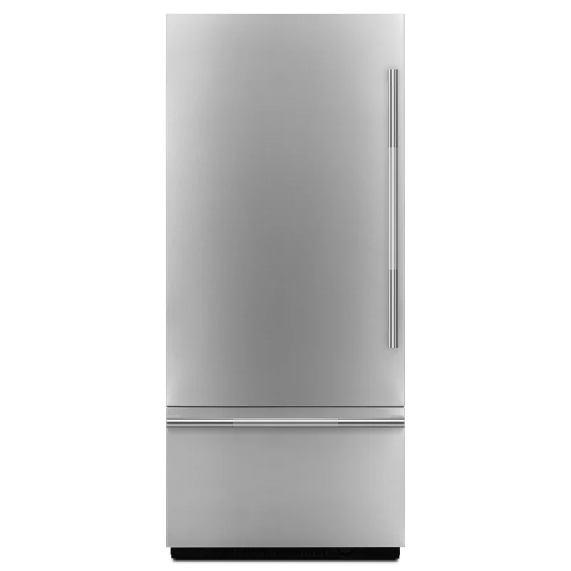 JennAir - 36 Inch Rise Built-in Bottom Freezer Panel Kit Accessory in Stainless - JBBFL36NHL Stainless