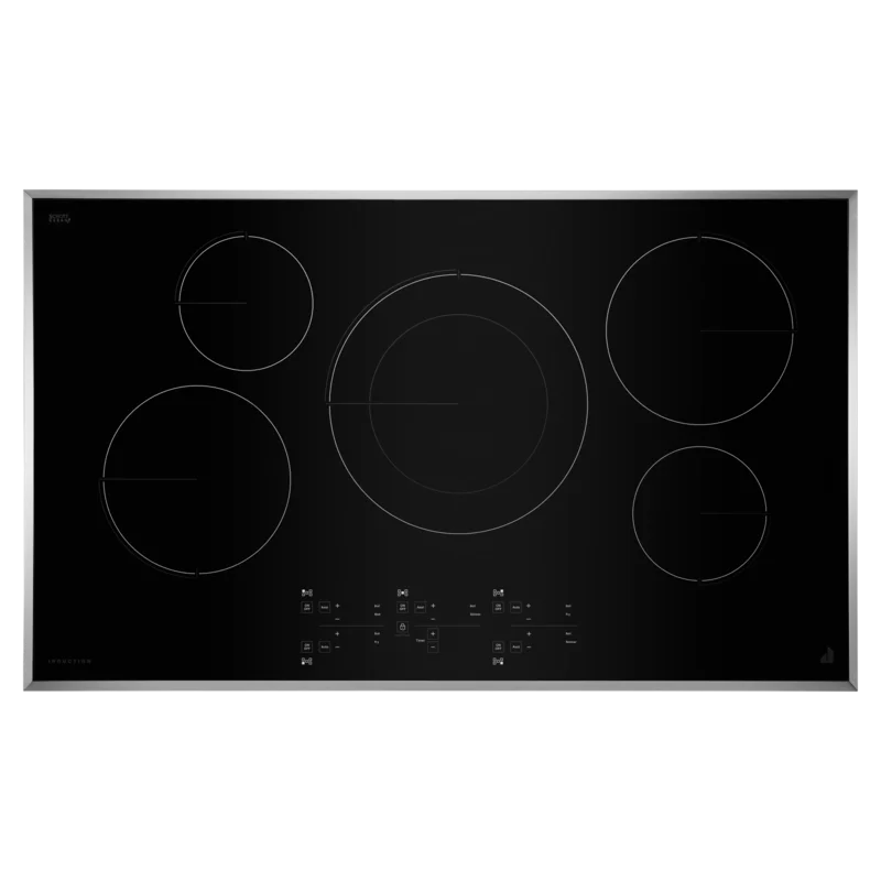 JennAir - 37.7 inch wide Induction Cooktop in Stainless - JIC4536KS Stainless