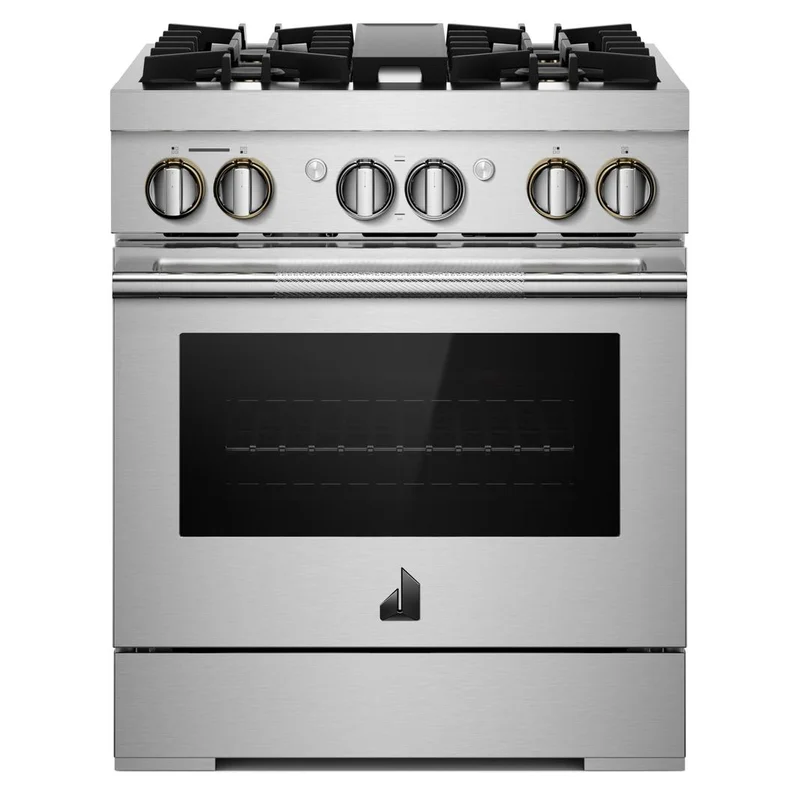 Jennair - 4.1 cu. ft Dual Fuel Range in Stainless - JDRP430HL Stainless