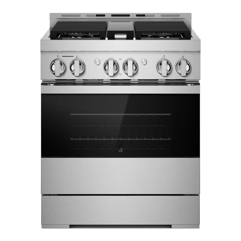 Jennair - 4.1 cu. ft Gas Range in Black - JGRP430HM Black