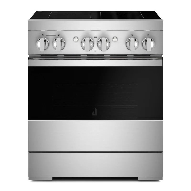 JennAir - 4.1 cu. ft Induction Range in Stainless - JPIFC730RM Stainless