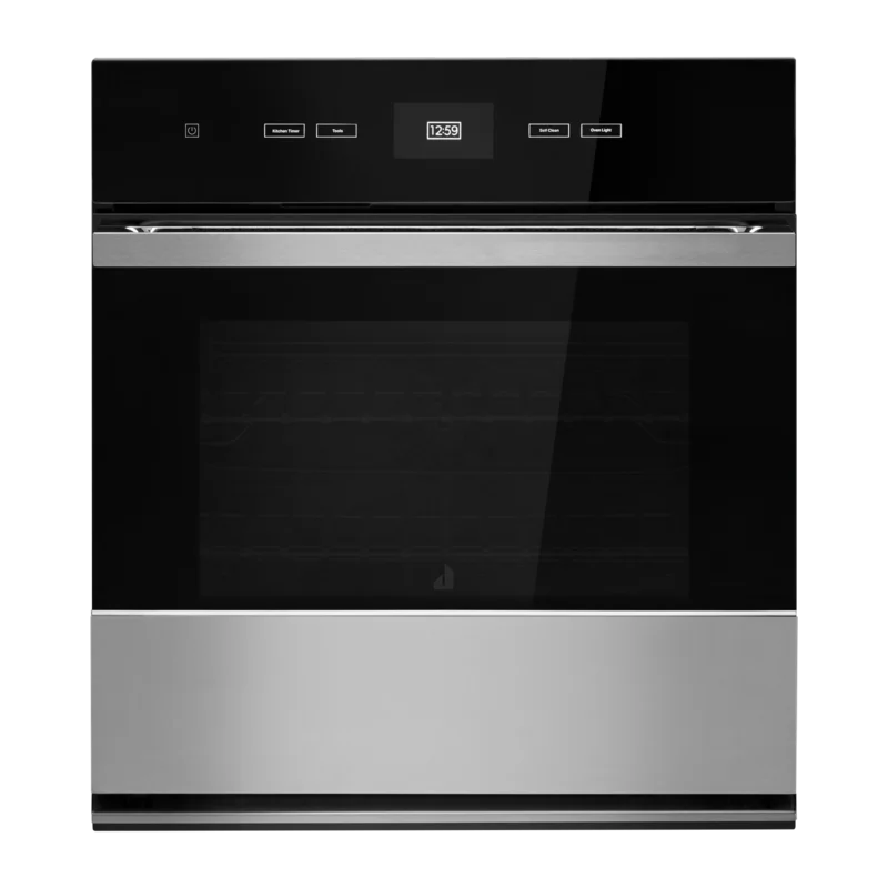 JennAir - 4.3 cu. ft Single Wall Oven in Black - JJW2427LM Black