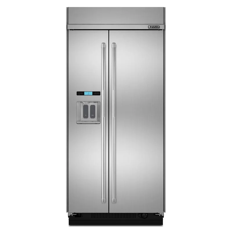 Jennair - 48.4 Inch 29.5 cu. ft Side by Side Refrigerator in Stainless - JS48PPDUDE Stainless