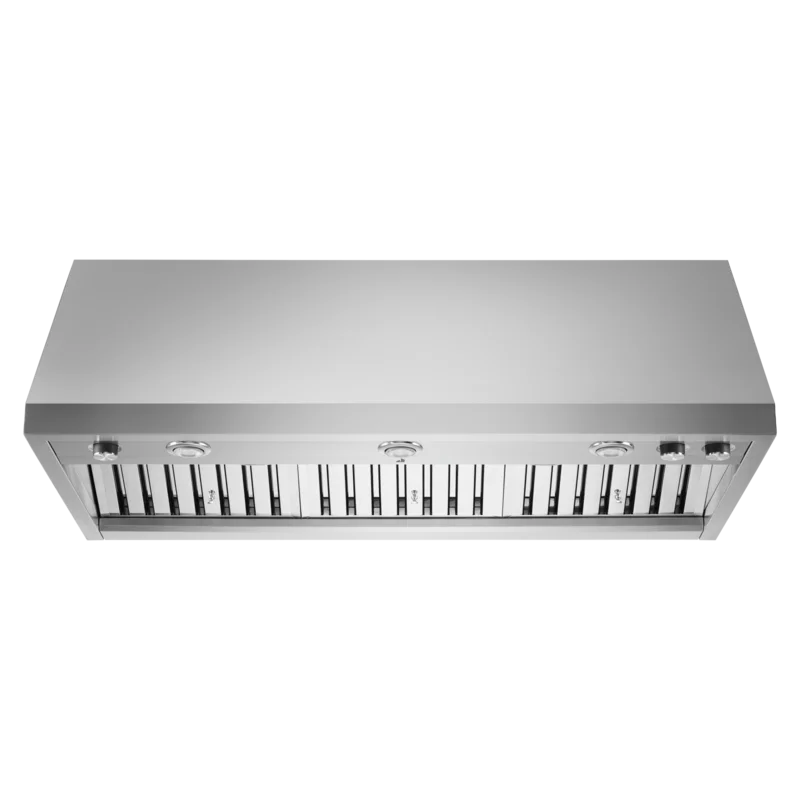 JennAir - 48 Inch 1200 CFM Wall Mount and Chimney Range Vent in Stainless - JXW9048HP Stainless