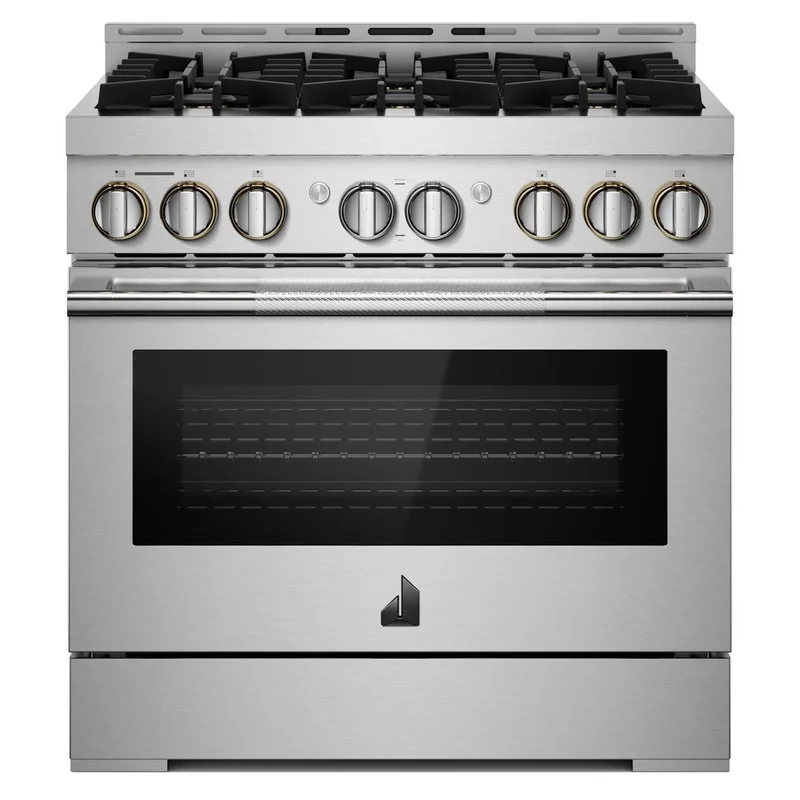 Jennair - 5.1 cu. ft Gas Range in Stainless - JGRP436HL Stainless